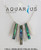 NZ Paua Crystal Flared Necklace