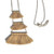 3 tier tassel pendant (choose from 5 colours)