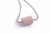 Single Cylindrical bead on snake chain with magnetic clasp pendant necklace(comes in 3 colours)