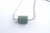 Single Cylindrical bead on snake chain with magnetic clasp pendant necklace(comes in 3 colours)