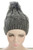 PomPom Beanie with Sequins and lining (comes in lots of colours)