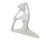 White figurine statue - yoga stretch