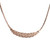 Infinity Braid Rose Gold necklace