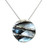Sea & Sky shell on silver pendant