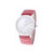 Silver / red expandable watch