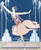 Greeting card - Art Deco style Flapper Dancing in jets of water