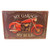 Retro Vintage Style Tin Plaque - My garage, My Rules with bike