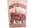 retro vintage style tin plaque - old tractor sign