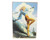 Retro Vintage Style Tin Plaque - Aviation Girl