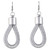 Light weight metal earring hoop (comes in 3 colours)