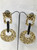 Resin earring Style 13697