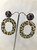 Resin earring Style 13683