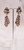 Resin earring Style 13720