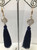 Tasselled / pearl earrings (comes in 2 colours)