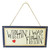 Wishin' I was fishin' - wooden hanging sign