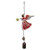 Garden Glass Angel with bell (comes in 4 colours)