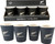set of 4 x bamboo tumblers with All Blacks design