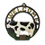 Cast Iron welcome sign with dairy cow