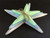 set of 3 coloured wooden starfish