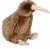 NZ Native, Brown Kiwi soft toy with sound 15cm