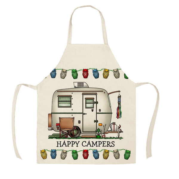 Happy Campers Apron - 6 assorted designs (price per apron)