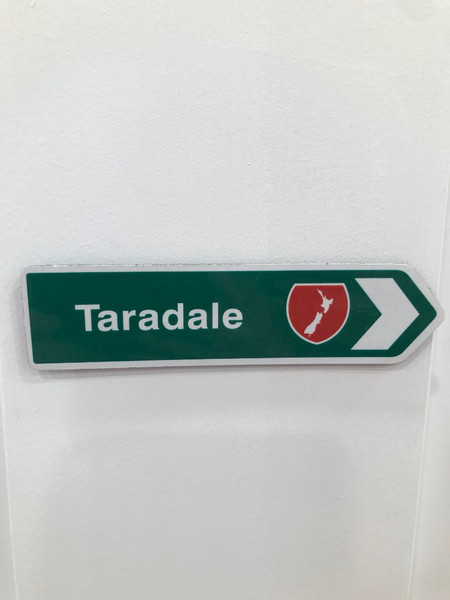 New Zealand Road Sign Magnet - Taradale
