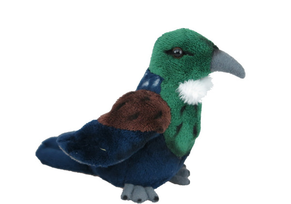 Mini NZ Nativive bird Tui finger puppet