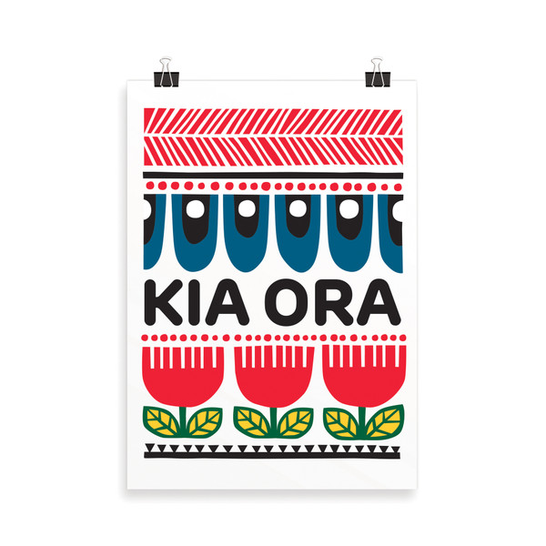 Kia Ora - Print A4