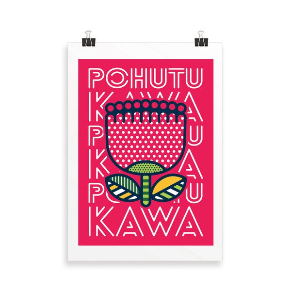 Pop Pohutukawa - Print A4