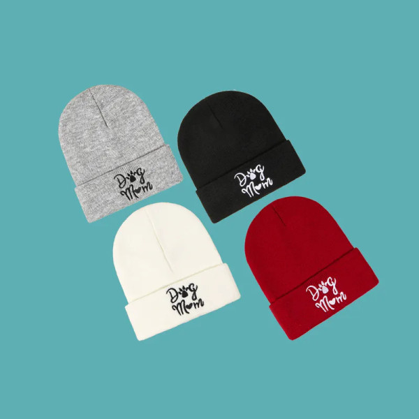 Dog Mum Beanie - comes in 4 colour options