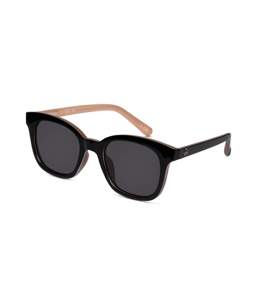 Sunglasses  - Seabreeze with black and tan frame and smoke lens