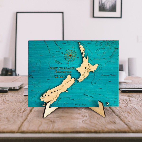 Block map of New Zealand