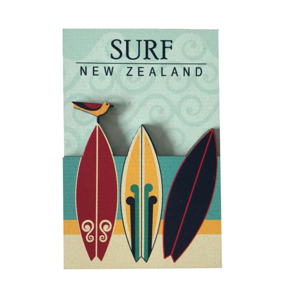 NZ 3D Magnet - Surf