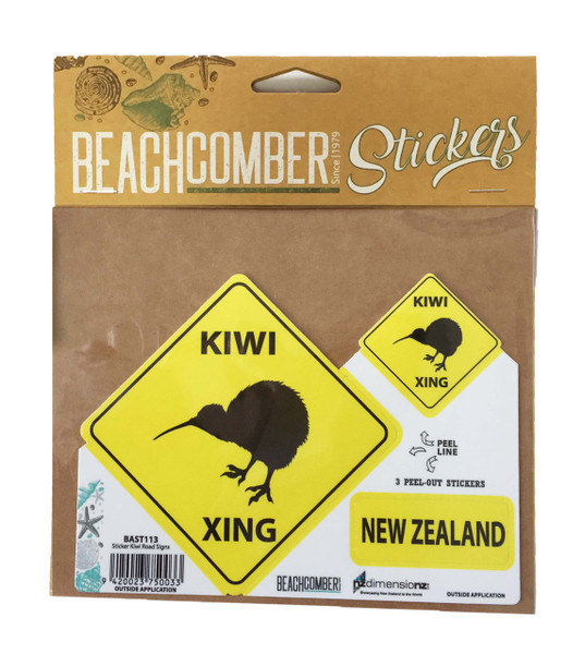 NZ Kiwi Xing sticker