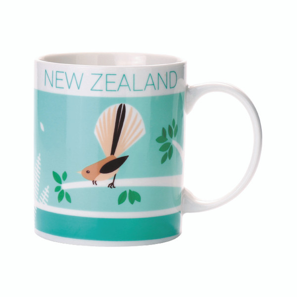 Coffee Mug NZ Fantail