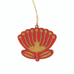 NZ Pohutukawa flower Christmas decoration