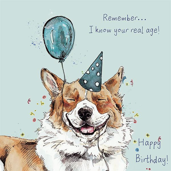 Greeting Card - Remember ... I know your real age!