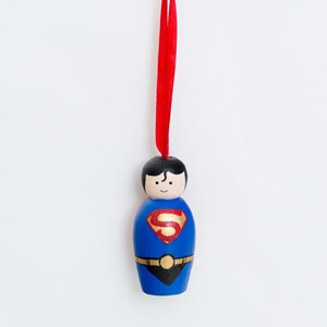 hand painted Superman skittle