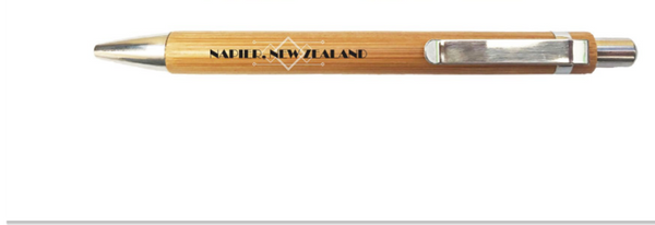 Napier, New Zealand Bamboo Pen