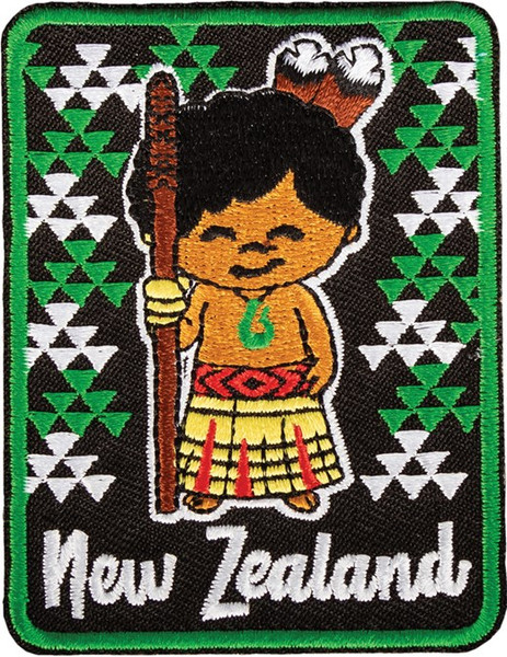 Iron on Patch - Maori Boy