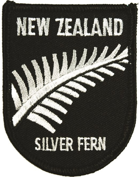 Iron on Patch - Silver Fern