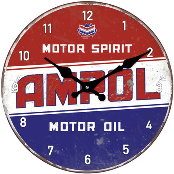 Ampol Motor Spirit Clock