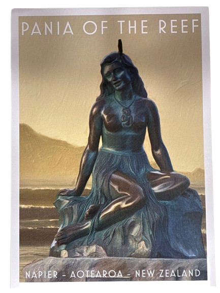 Pania of the Reef, Napier postcard (exclusive to Adore Collection)