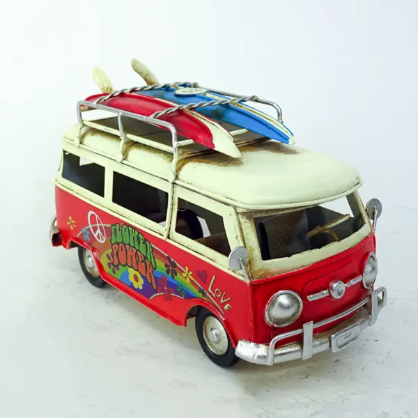 Flower Power Red Combi ornament