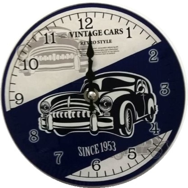 Vintage Car 'retro style' clock
