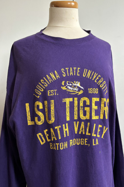 LSU Tigers Purple Long Sleeved Vintage shirt