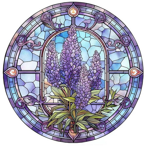 SUncatcher with image of lavendar - large