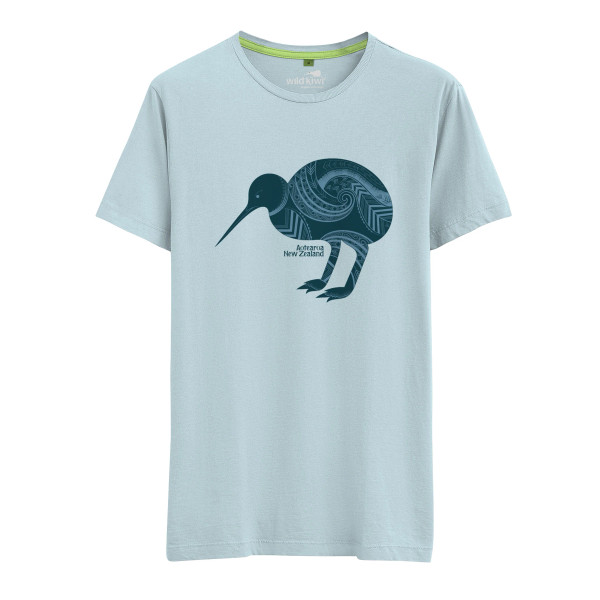 NZ Souvenir Womens T Shirt - Kiwi tattoo design