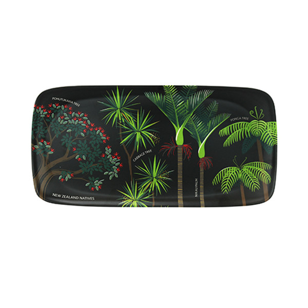 Bamboo tray - Native New Zealand trees