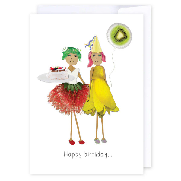 Happy birthday! NZ themed birthday card